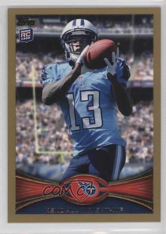 2012 Topps Gold 282/2012 Kendall Wright #378 Rookie RC 0l2