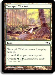 Duel Decks: Elves vs. Goblins Tranquil Thicket