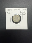 1889 Seated Liberty Dime / AG / Silver