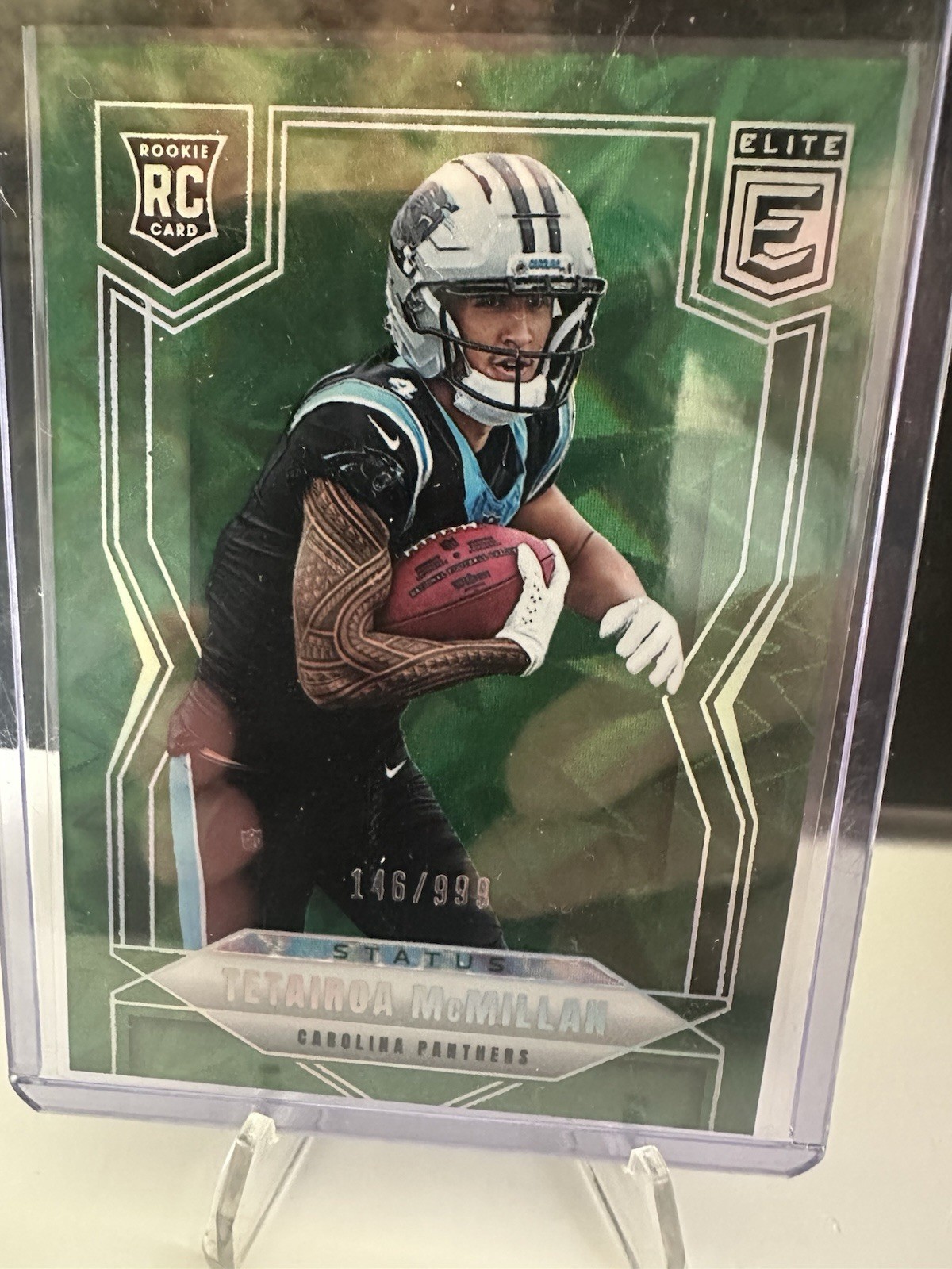 2025 Donruss Elite #128 Tetairoa McMillan Status Explosion #/999