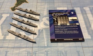 Axis & Allies - War At Sea - Forumini: USS Johnston - America Destroyer - Deck 2
