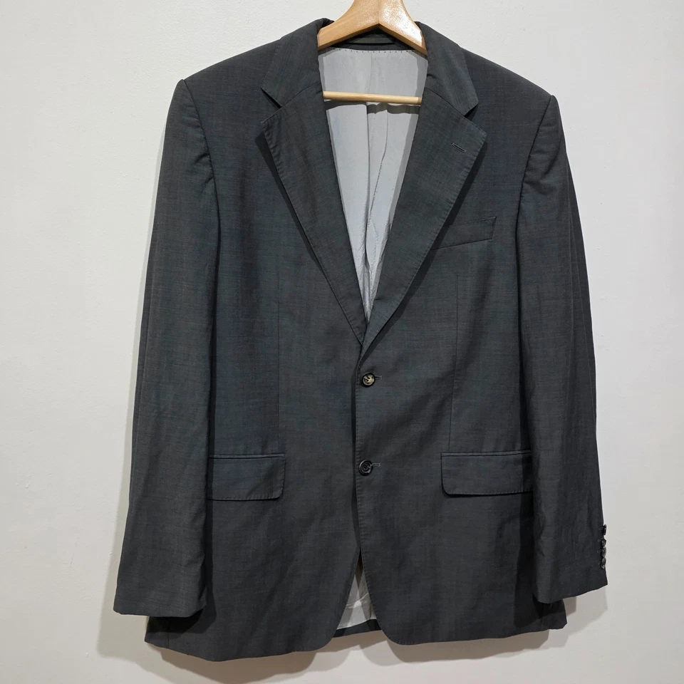 Hugo Boss Gable/Vegas Charcoal Wool Suit Mens 52R (Large) Classic Fit - image 2 of 4