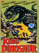 KING DINOSAUR  1955  2-DVD set WIDESCREEN 3D Sci-Fi William Bryant Wanda Curtis