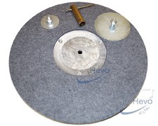 Kopuła - Talerz szlifierski Okładzina filcowa Nilfisk 400 A - 406 mm Ø