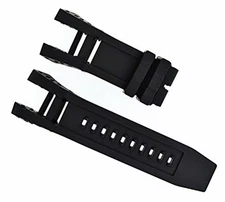 SILICONE RUBBER WATCH BAND STRAP FOR INVICTA SUBAQUA 16147 1155 NOMA IV BLACK
