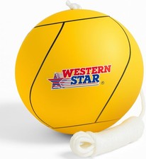 Tetherball Game Set - Soft-Touch Ball, Durable Rope, Indoor/Outdoor Play, 5 C...