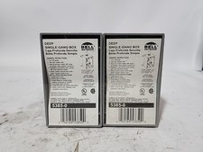 Bell 5385-0 Single-Gang Weatherproof Deep Box, Lot Of 2