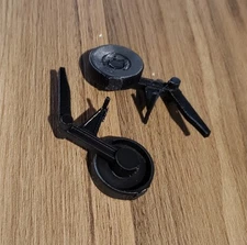 3D Printed Rear Landing Gear - Single Wheel - 83-84 Skystriker GI Joe