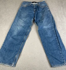 Levi's SilverTab Jeans Mens 32x33 Blue Baggy Y2K Streetwear Skater