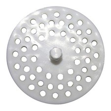 LASCO 02 4021 White Plastic Disposal Sink Strainer Fits Most Durable Design