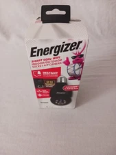 BRAND NEW - Energizer Smart Wi-Fi Indoor Outdoor Bulb Socket Black Smart Camera