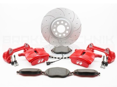 FOR VW CADDY MK3 MK4 MK5 FRONT GOLF R BRAKE DISC CALIPER UPGRADE KIT 312-340 MM
