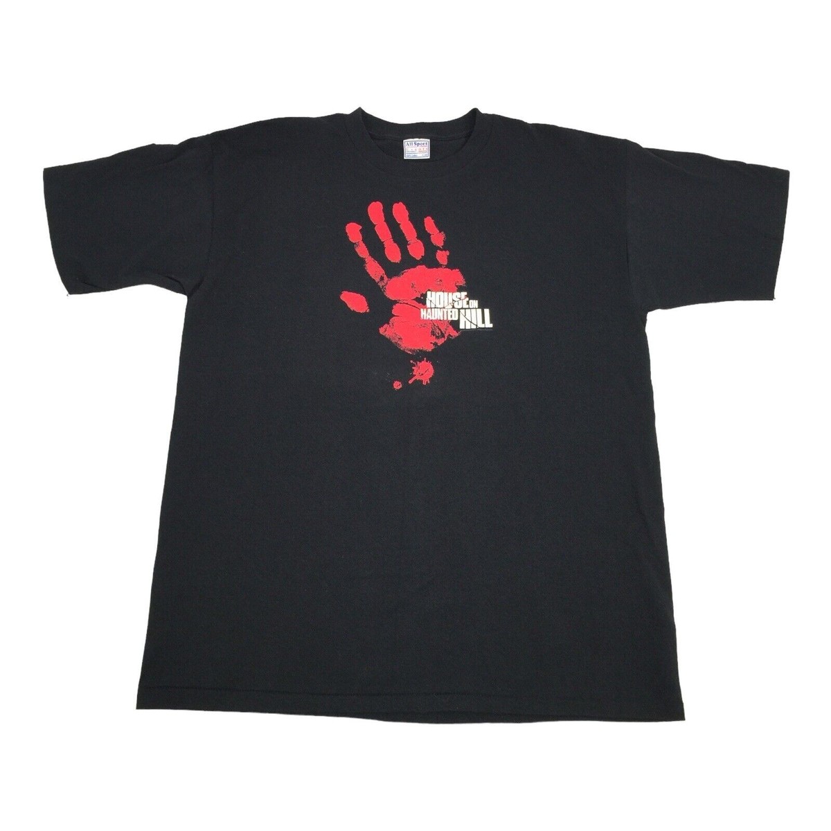 Vintage 1999 House on Haunted Hill Single Stitch T-Shirt XL Horror