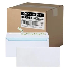 1500 Self-Sealing Security Envelopes 4-1/8" x 9-1/2" for Confidential Mailings