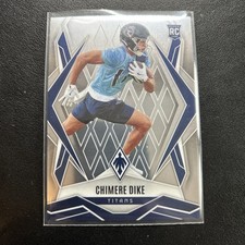2025 Panini Phoenix #240 Chimere Dike (RC), Titans