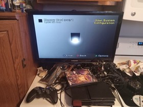 Fun!  Playstation 2 Slim Console PS2 SCPH-75001 W/Cords + Spyro Game Bundle