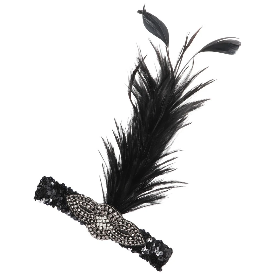  Women's Tassel Headwear Hair Accessories for Retro Fabric Flower Hairband - image 2 of 4