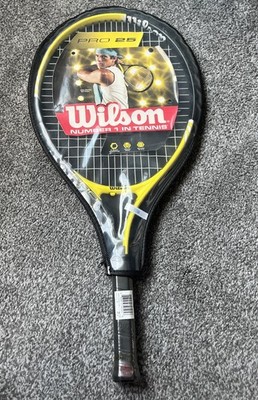 Wilson Pro 25 Tennisschläger & Tragetasche Brandneu - 3 7/8'' - (2) - Kostenloser Versand