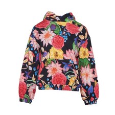 Desigual Women's Sweater Size S Hoodie Floral 22SWSK37