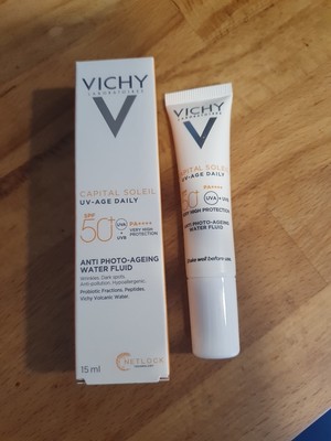 Vichy Capital Soleil Uv-age Water Fluid 15ml OVP Anti-aging Sonnenschutz Pigment