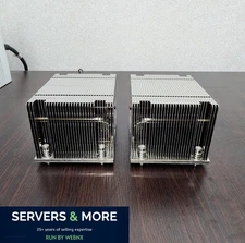 2x Supermicro SNK‑P0048PS Heatsinks | LGA2011 Narrow ILM | 2U Passive Pair