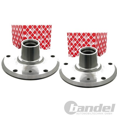 2X FEBI BILSTEIN RADNABE HINTEN BEIDSEITIG PASSEND FÜR BMW 3 5 6 7 8 Z3 Z8