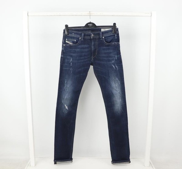Men Diesel Jeans Navy Denim 34 / L / 50 #7IH1