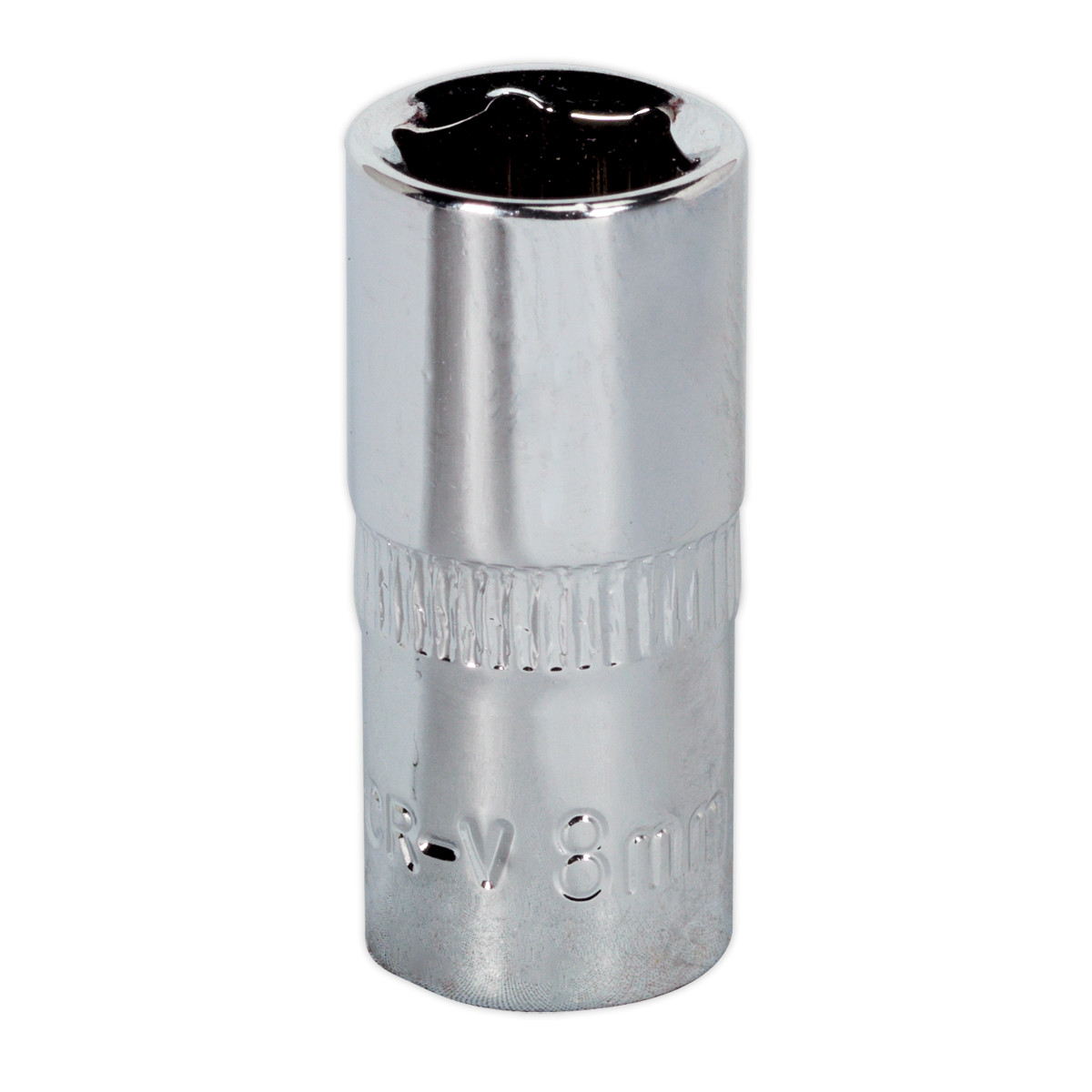 B&Q - Walldrive Socket 8mm 1/4" Square Drive Fully Polished Finish Tool Sp1408 - Image 7