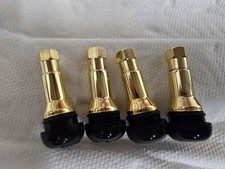 24k Gold Wheel Valve Stems Set Of 4 Lowrider Hydraulics Donk Cheese Balls