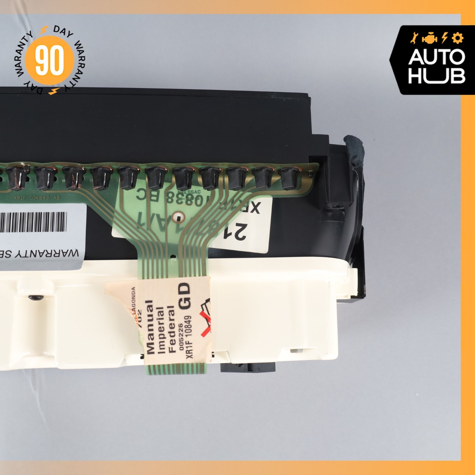 00-04 Aston Martin DB7 Vantage Manual Instrument Cluster Speedometer OEM 35k