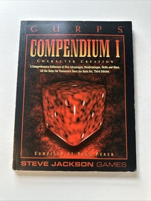 GURPS 3e - Compendium Vol. I: Character Creation 1996 Steve Jackson Games #6519