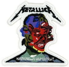 Metallica Rock Music Band Applique Embroidered Iron on Patch