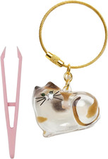 Cat/Dog Hair Collector Keychain Charm Memorial Bottle Memorial Storage Box Cute