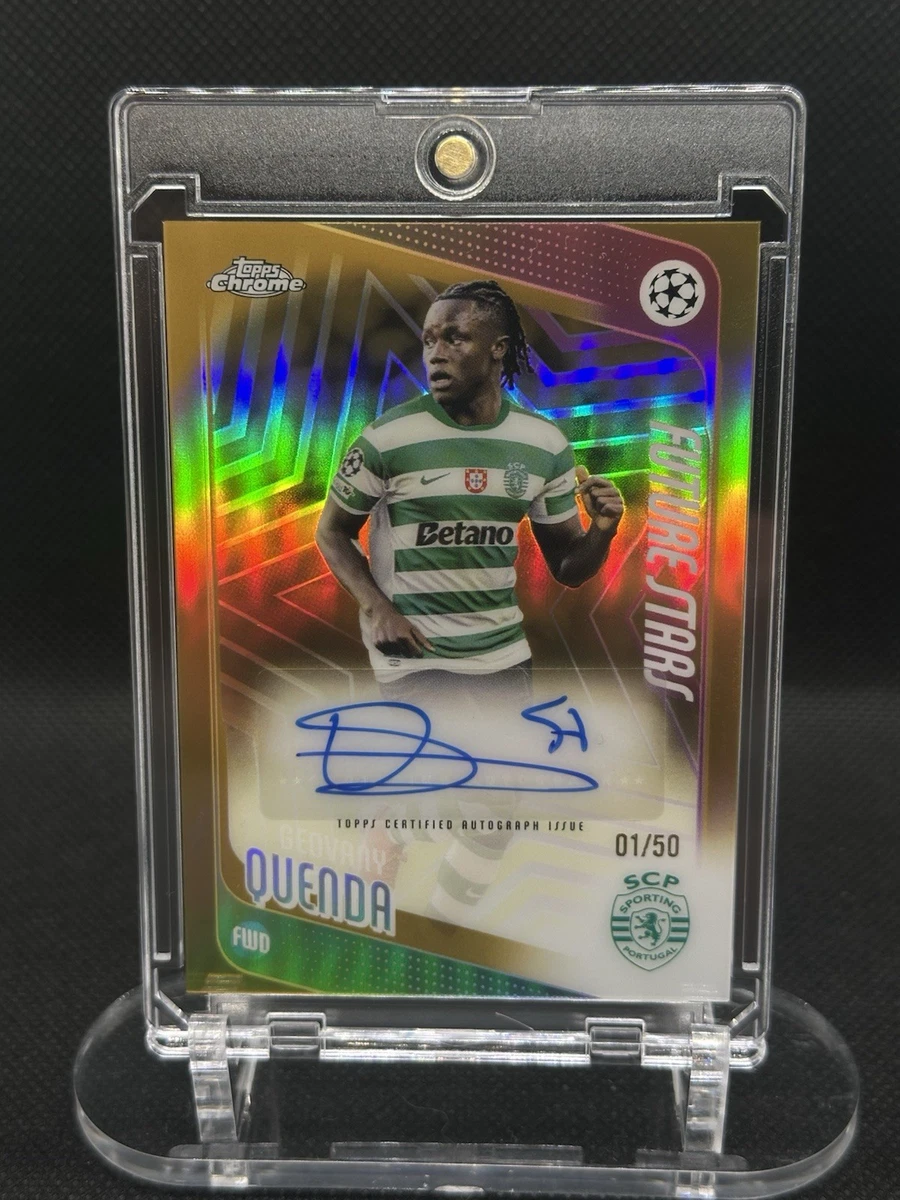 Topps UEFA Champions League Autographed Soccer Sports Trading