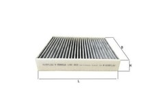 Image of LAK 923 Cabin Air Filter Fits Alpine A290 A110 2 Dacia Duster Jogger By Mahle