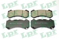 LPR Bremsbelagsatz, Scheibenbremse 05P2215 FüR Cadillac Chevrolet Dodge Jeep