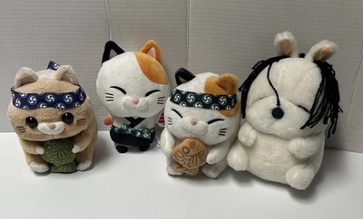 Cute Raburi Lot Of 3 + Plush Stuffed Toys RARE