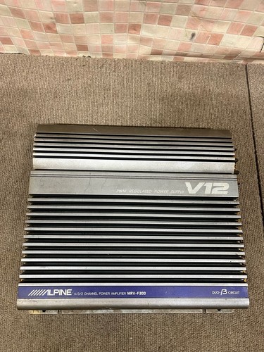 ALPINE MRV-F300 4-channel Digital Power Amplifier JDM Used - Picture 1 of 6