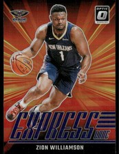 2024-25 Donruss Optic #20 Zion Williamson Express Lane Purple