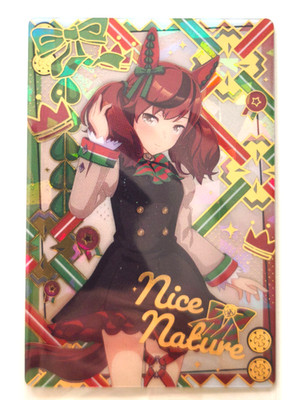 Nice Nature Uma Musume Pretty Derby Wafer Card  6R W6-04  Racing Silks Bandai