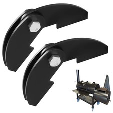 2 Pack Heavy Duty BBQ Smoker Hinge for BBQ Smoker Hinge Doors Size: 8 X 2 1/4