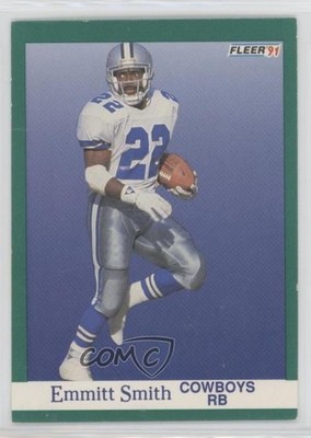 1991 Fleer Emmitt Smith #237 HOF 1d6q