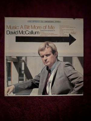 David McCallum Music: A Bit More Of Me 1967 w/''The Edge'' (Dr. Dre Sample!) RARE