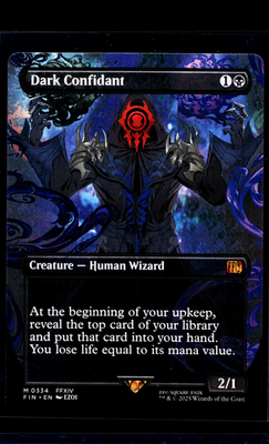 mtg final fantasy dark confidant Amazon.com: Magic: The Gathering main image 0