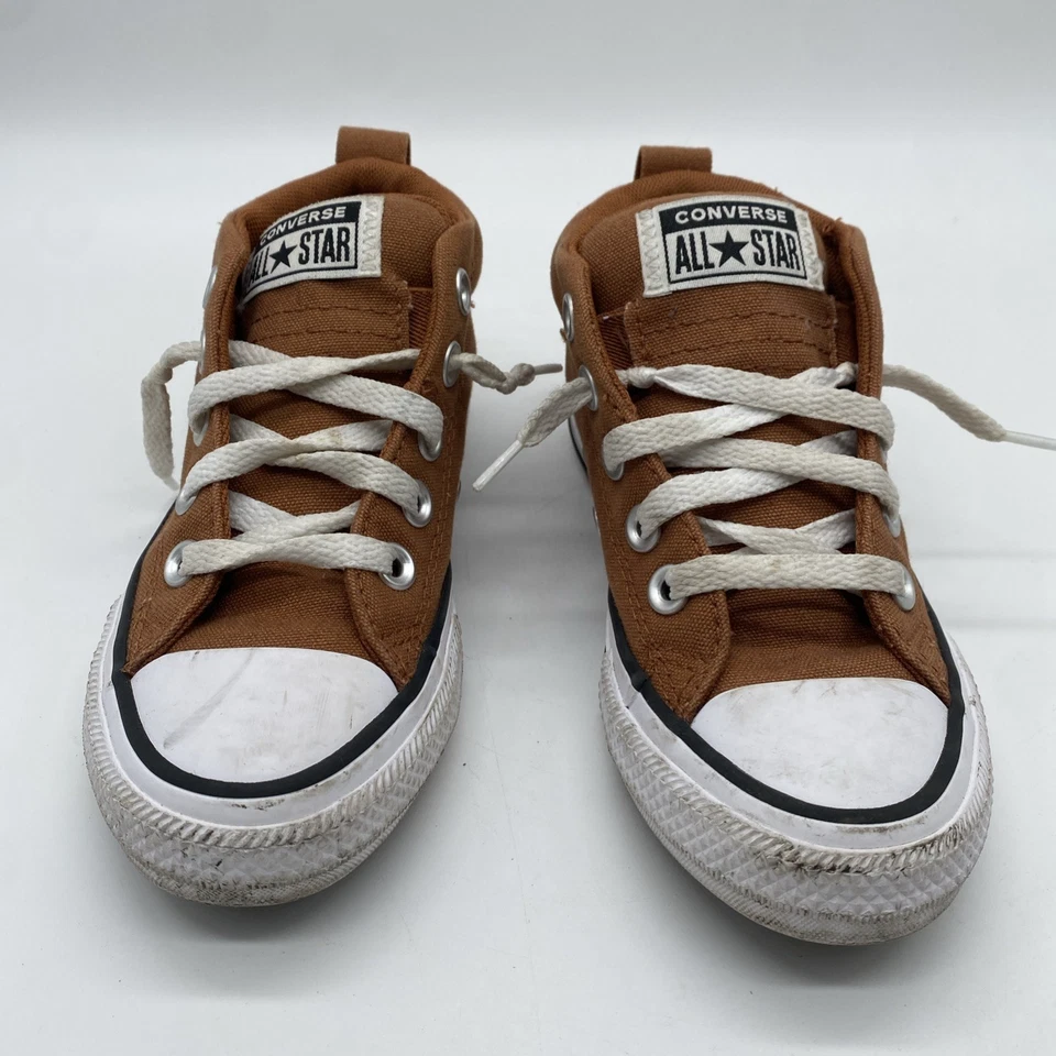 Zapatilla deportiva Converse All Star Chuck Taylor Mid Top Junior juvenil talla 12 azul gris Foto 2 de 4