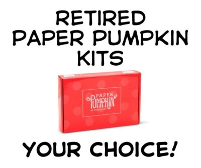 2024-2025 Paper Pumpkin Kits (Retired) ~ BRAND NEW FULL KITS ~ BUY MORE & SAVE!
