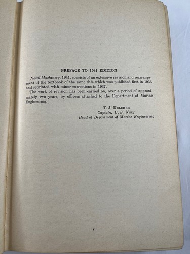 NAVAL MACHINERY by US Naval Institute 1941 Edition Book Annapolis Maryland - Picture 12 of 20
