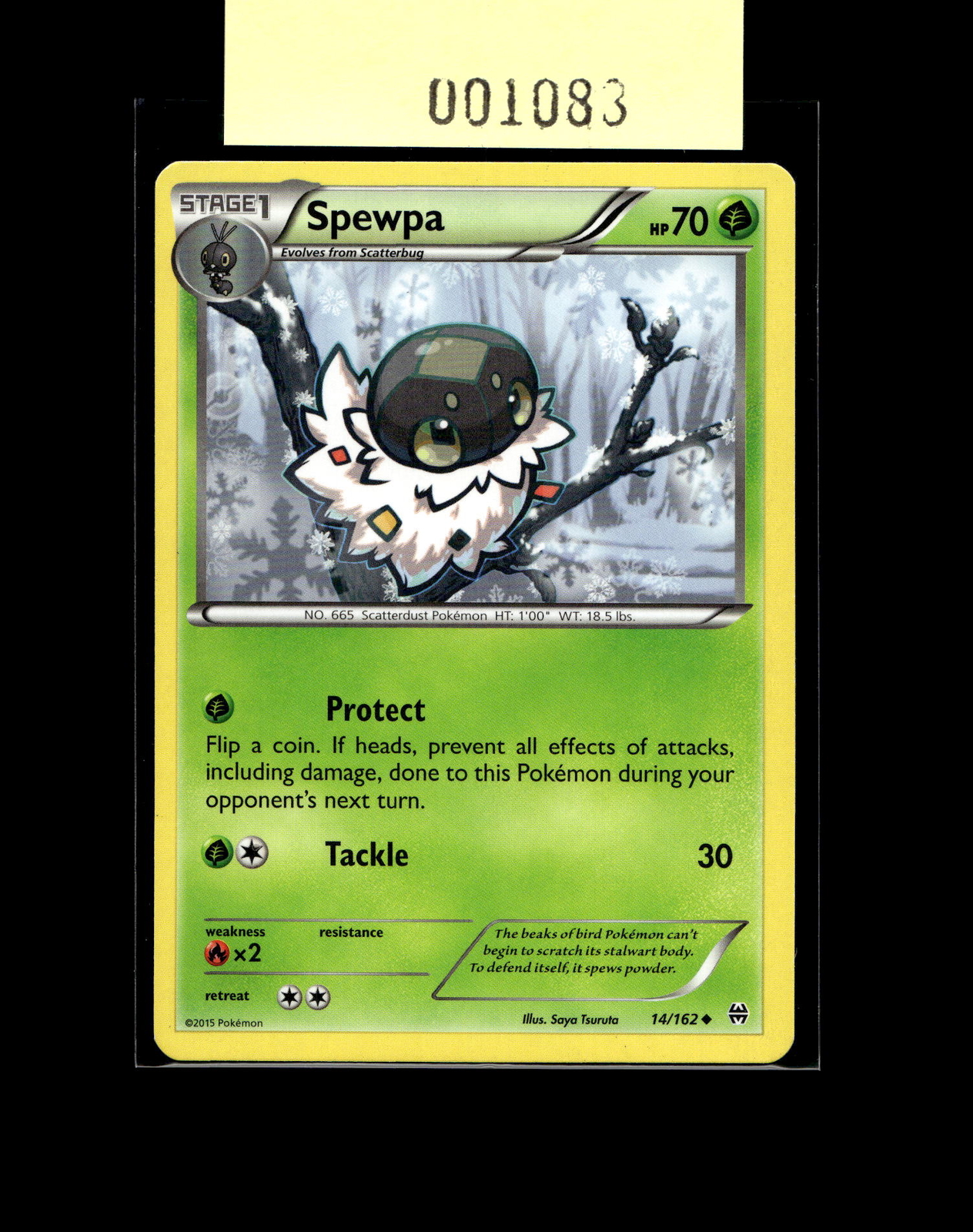 XY - BREAKthrough #14/162 Spewpa