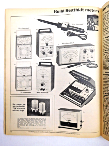 1975 – Heathkit Christmas Catalog – Over 350 Kit-Building Ideas - 96 Pages - Picture 10 of 12