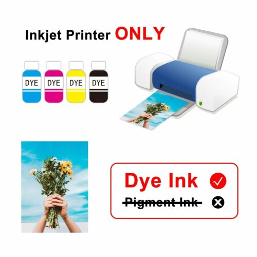Koala Premium Błyszczący papier fotograficzny 4x6 Cardstock 61lb Drukarka atramentowa Epson HP 100P - Zdjęcie 8 z 8
